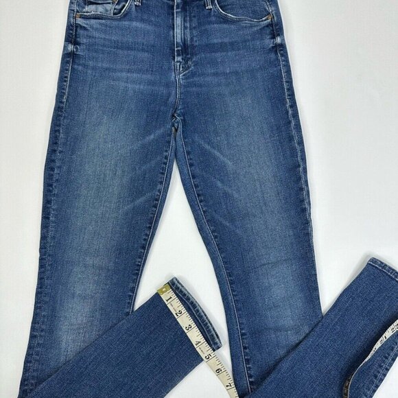 Mother Women's The Looker Groovin Skinny Minimalist Designer Jeans W25-26/L29.75 - Picture 13 of 13